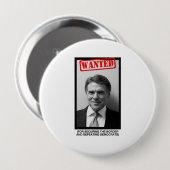 Rick Perry Mugshot Ronde Button 4,0 Cm (Voorkant /achterkant)