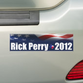 Rick Perry voor President Bumpersticker (Op auto)