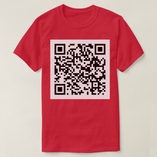Rick Roll QR Code Crewneck Sweatshirt (Design voorkant)