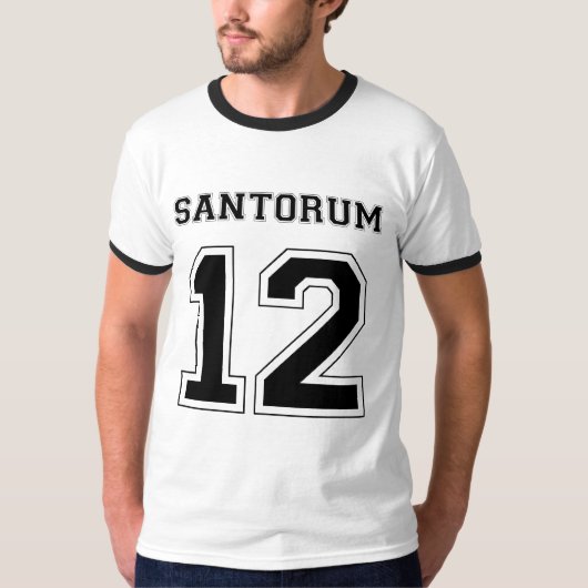 Rick Santorum in 2012 T-shirt (Voorkant)