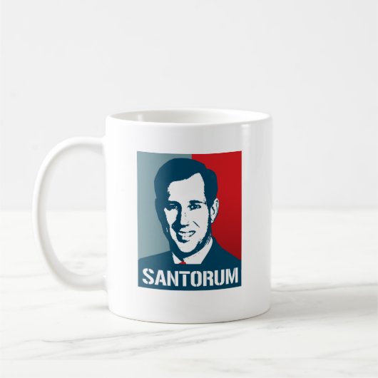RICK SANTORUM POSTER KOFFIEMOK (Links)
