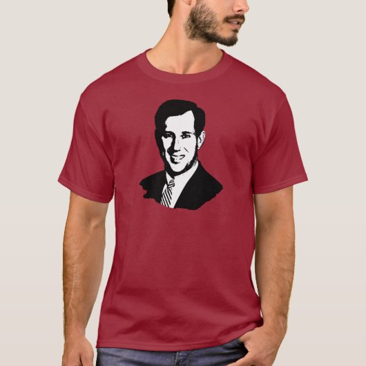 RICK SANTORUM T-SHIRT (Voorkant)