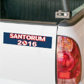 Rick Santorum voor de Bumpersticker President 2016 (Op Truck)