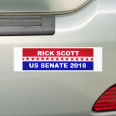 Rick Scott 2018 Bumpersticker (Op auto)