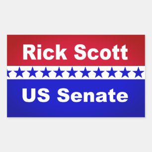 Rick Scott 2018 Populaire politieke Stickers