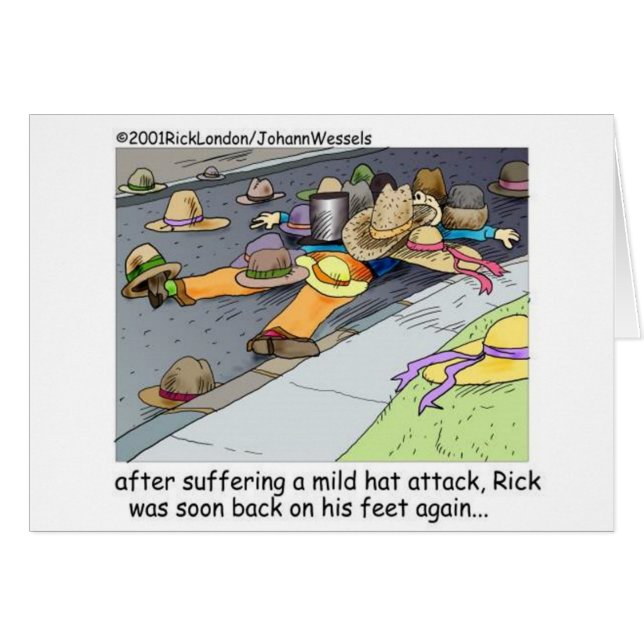 Rick Souffre D'Une Attaque Casquette Dons De Dessi (Devant horizontal)