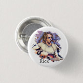 Rick Springfield in Concert Ronde Button 3,2 Cm (Voorkant /achterkant)