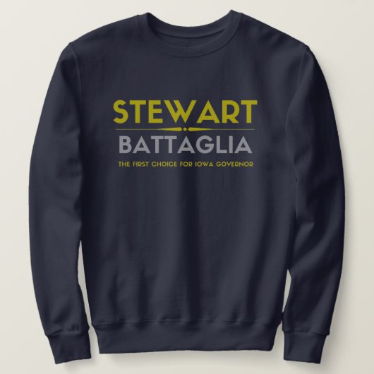 Rick Stewart pour le gouverneur Sweatshirt (Design devant)