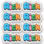 Rick Sticker (Voorkant)