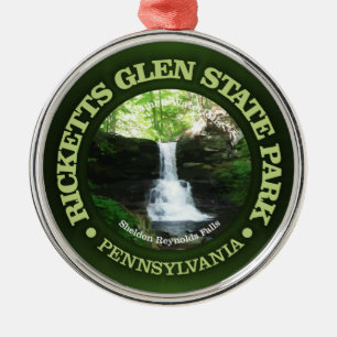 Ricketts Glen Metalen Ornament