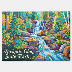 Ricketts Glen State Park Pennsylvania Magneet