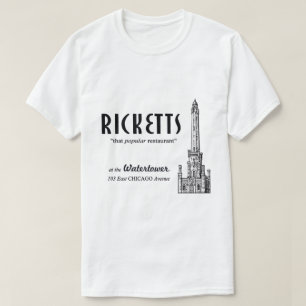 Ricketts Restaurant, Chicago, Illinois T-shirt