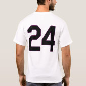 Rickey Henderson Newark Beren Player TShirt (Achterkant)