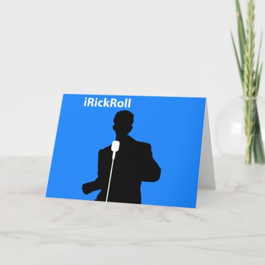 RickRoll Kaart (Voorkant)
