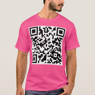 Rickroll QR-code T-shirt