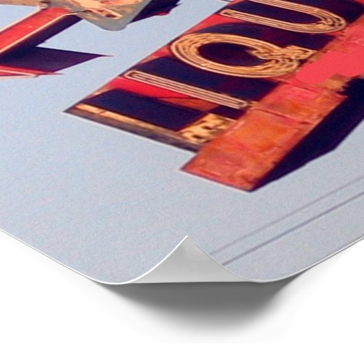 Ricks Liquor Sign Print (Hoek)