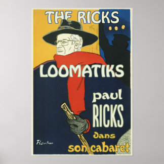 Ricks Loomatiks Poster (Bead Party versie)
