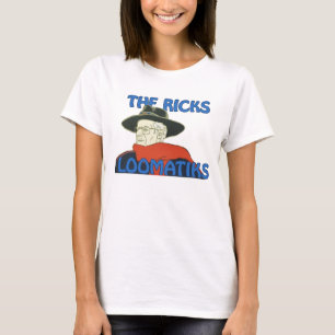 Ricks Loomatiks T-Shirt, Top of Hoodie