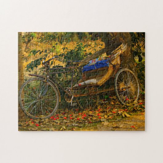 Rickshaw Taxi Bangladesh Legpuzzel (Horizontaal)