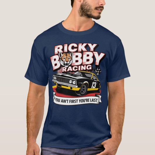 Ricky Bobby Racing (2) T-shirt (Voorkant)