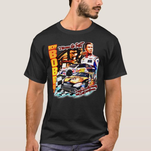 Ricky Bobby Racing Shirt Classic T-Shirt (Voorkant)