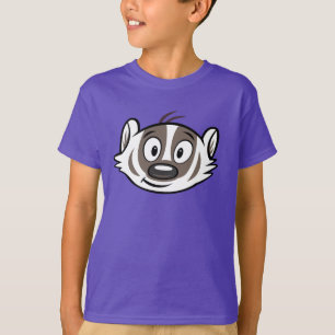 Ricky Raccoon   Boomer Badger Face T-shirt