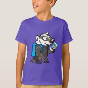 Ricky Raccoon   Boomer Badger Selfie T-shirt