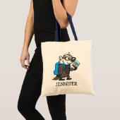 Ricky Raccoon | Boomer Badger Selfie Tote Bag (Voorkant (product))