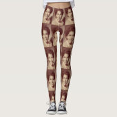 Ricky's oma vervaagde foto leggings (Voorkant)
