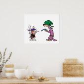 Ricochet Rabbit DroopaLong Poster (Keuken)