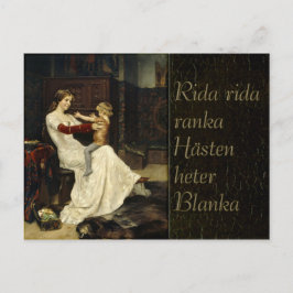 Rida rida ranka CC0292 Edelfelt Briefkaart