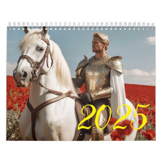 Ridder en paard. 2025 kalender