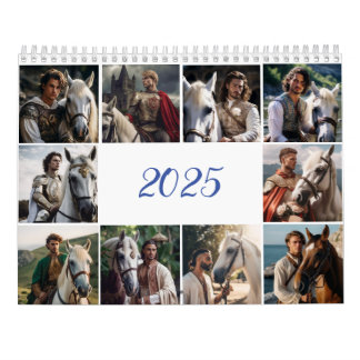 Ridder en paard. 2025 kalender