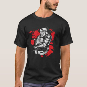 Ridder middeleeuwse soldaat ridderorde krijger 7 t-shirt
