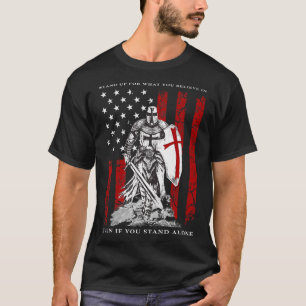 Ridder Tempeliers Amerikaanse vlag T-shirt