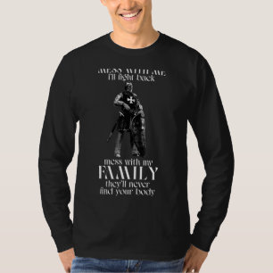 Ridder Tempeliers rotzooi met me ik zal terugvecht T-shirt