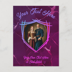 Ridder Wapen Middeleeuws Oud Fashioned Gift Briefkaart