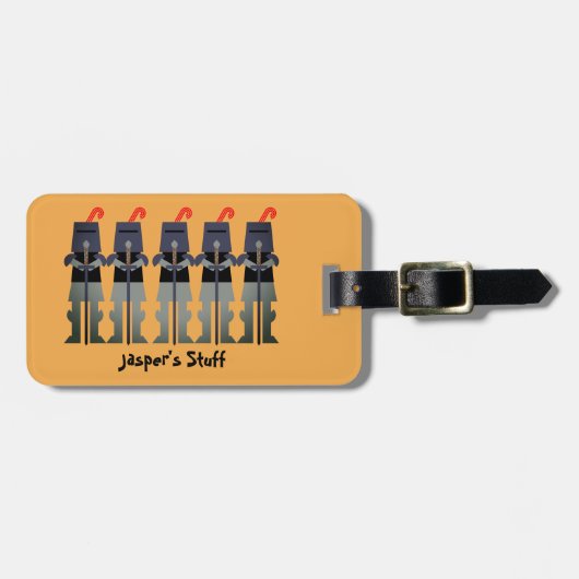 Ridders Bagagelabel (Voorkant horizontaal)
