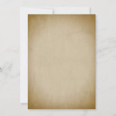 Ridders & Dames Middeleeuws Feest & Joust Verjaard Kaart (Achterkant)