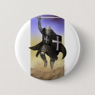 Ridders Hospitaller Ronde Button 5,7 Cm