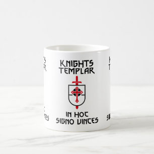 Ridders Tempeliers MOTTO Middeleeuwse geschiedenis Koffiemok