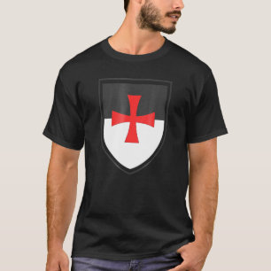 Ridders Tempeliers Schild Kruiskruistochten Christ T-shirt