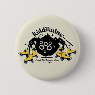 Riddikulus - Lach de Boemannen Weg Ronde Button 5,7 Cm