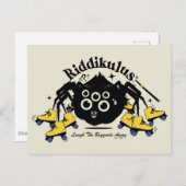 Riddikulus - Lach de Boggarts weg Briefkaart (Voorkant / Achterkant)