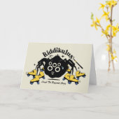 Riddikulus - Lach de Boggarts weg Kaart (Gele Bloem)