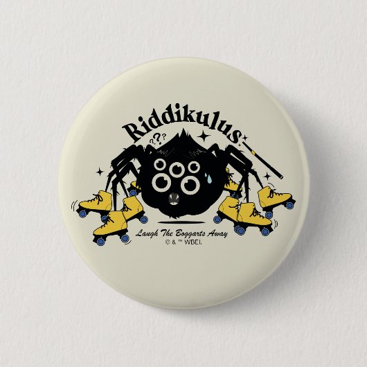 Riddikulus - Lach de Boggarts weg Ronde Button 5,7 Cm (Voorkant)