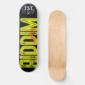 RIDDIM STYLE 8 1/2" Planche de Skateboard (Recto)