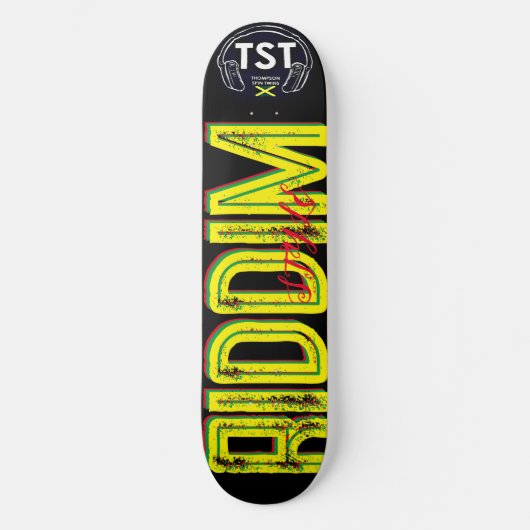 RIDDIM STYLE 8 1/2" Planche de Skateboard (Recto)