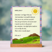 Riddle Art Acryl Bord (Neutraal)