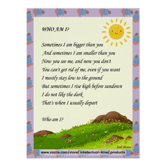 Riddle Wall Art Perfect Poster (Voorkant)